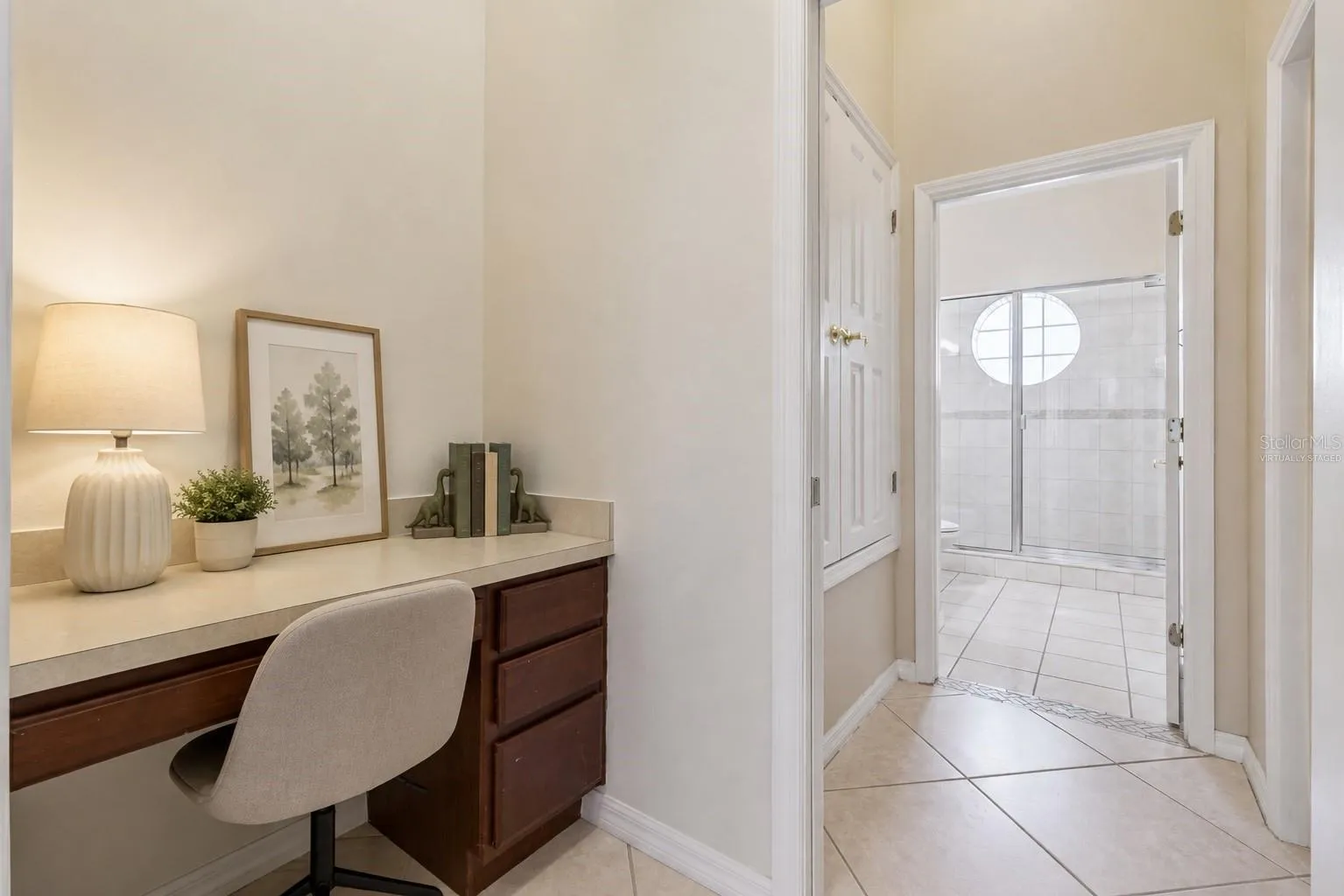Virtually Staged - Vanity - Primary Bedroom
