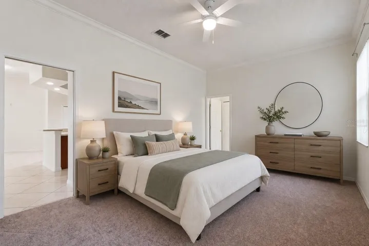 Virtually Staged - Bedroom