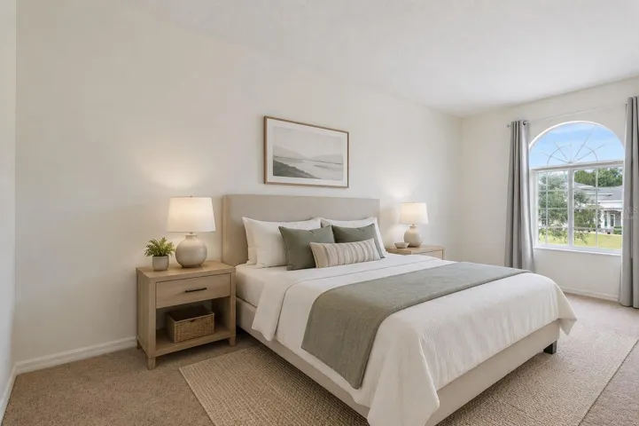 Virtually Staged - Bedroom