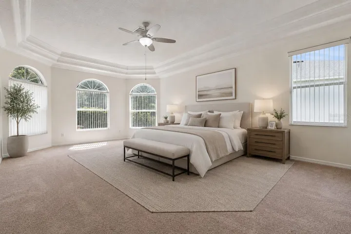 Virtually Staged - Primary Bedroom