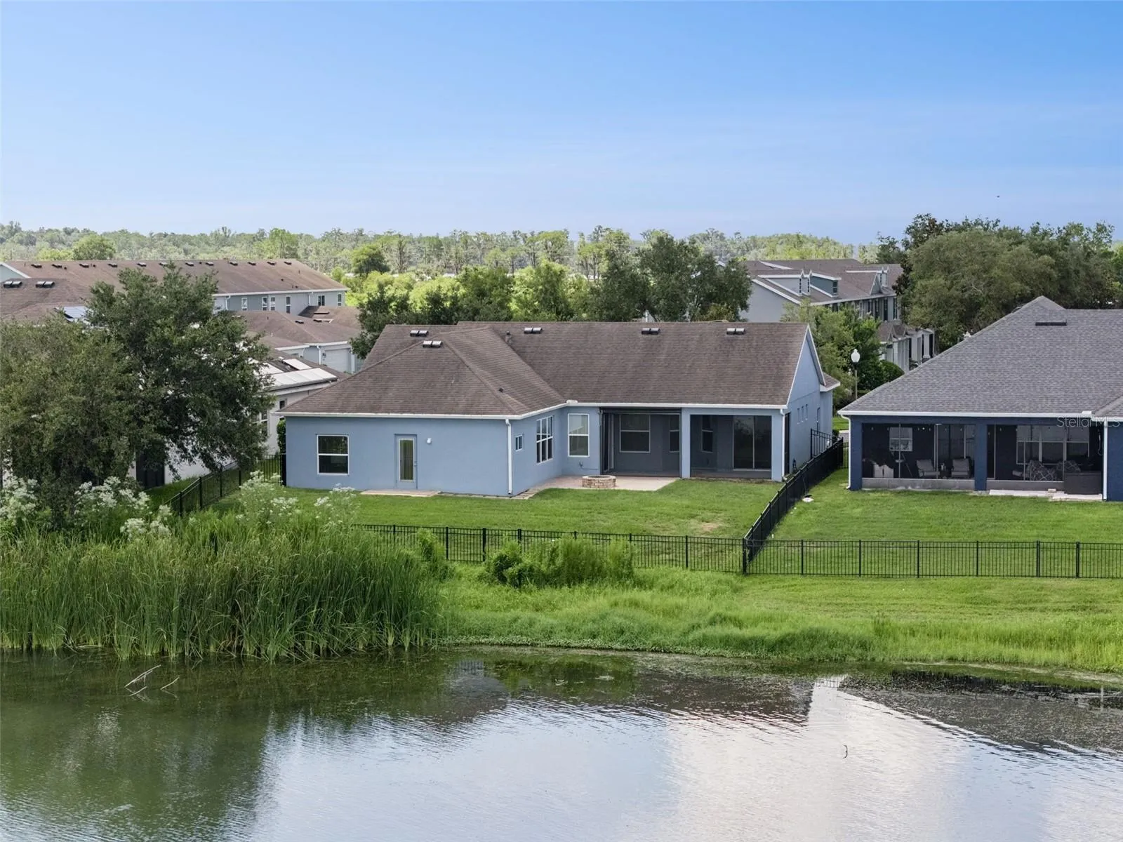 Lake access from your own backyard.