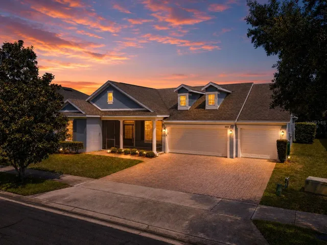 3 car garage
