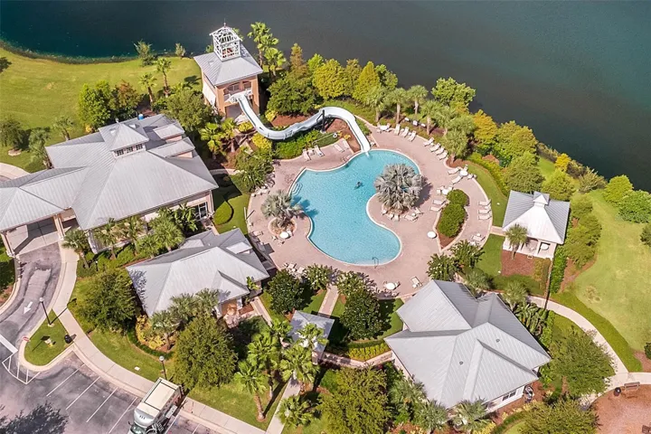 Clubhouse, Pool, Gym, Tennis, Pickle ball, and Playground amenities.
