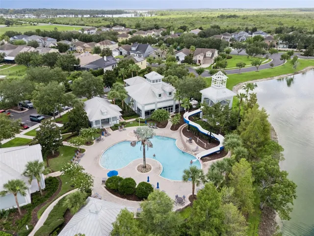 Clubhouse, Pool, Gym, Tennis, Pickle ball, and Playground amenities.