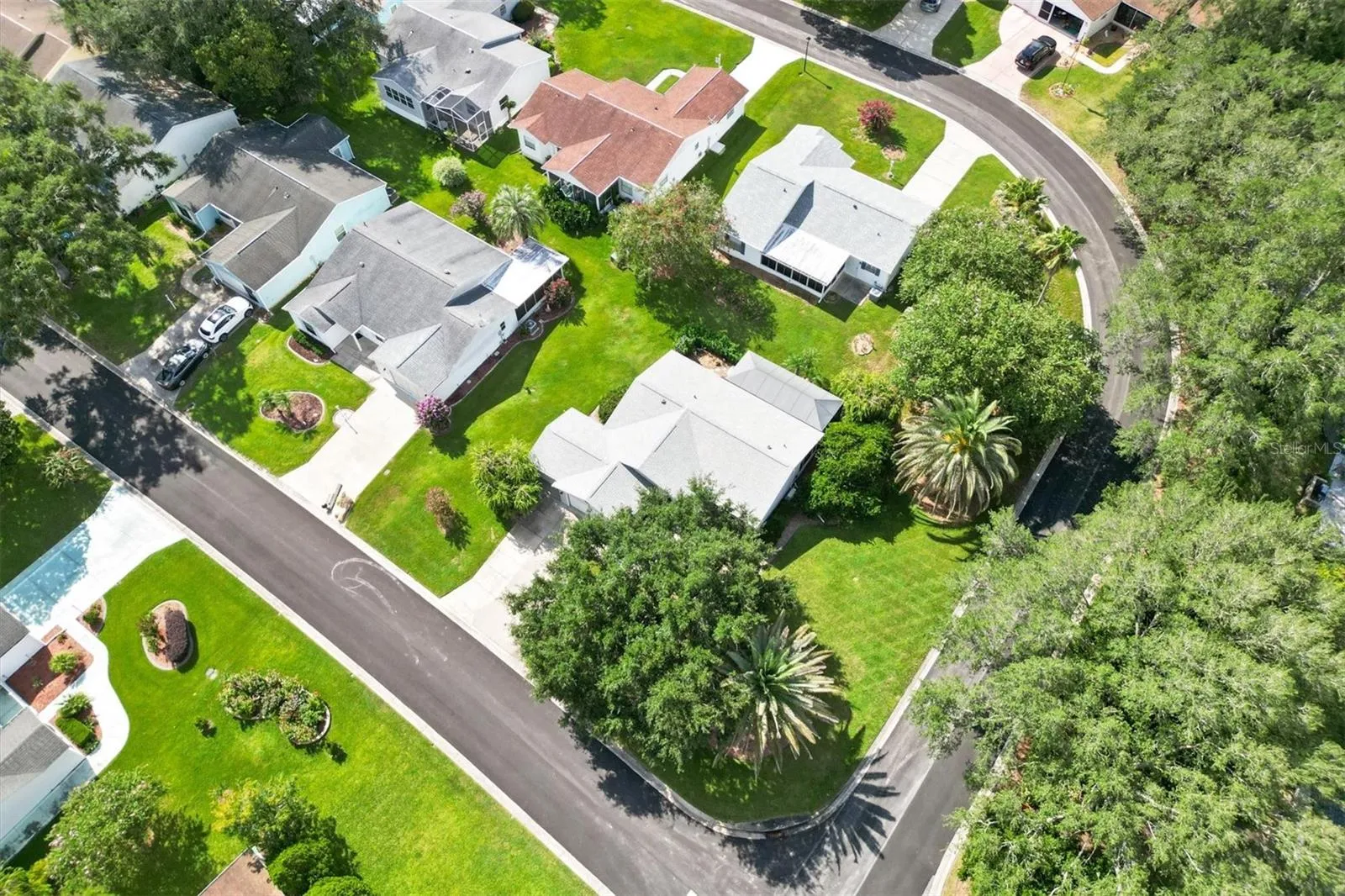 AERIAL VIEW OF THIS BEAUTIFUL HOME