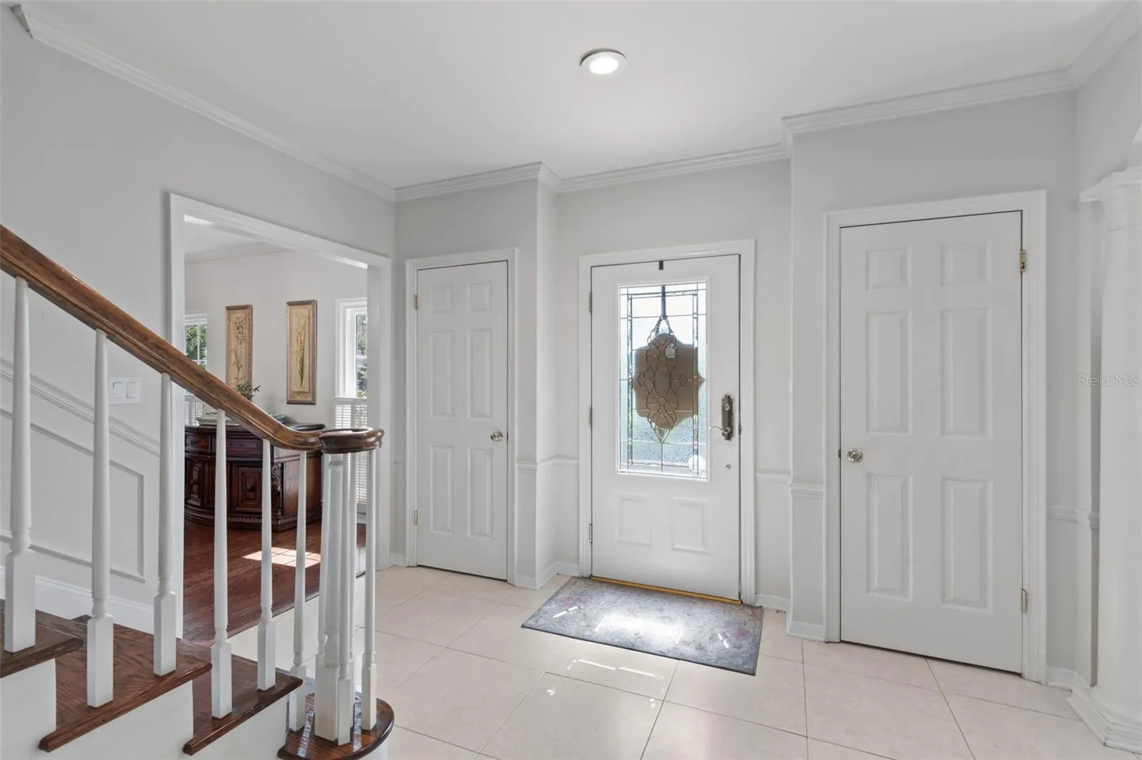 Large grand entrance
