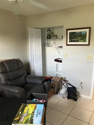 FLEX SPACE BEDROOM WITH WALK IN CLOSET AND BUILT IN CLOSET