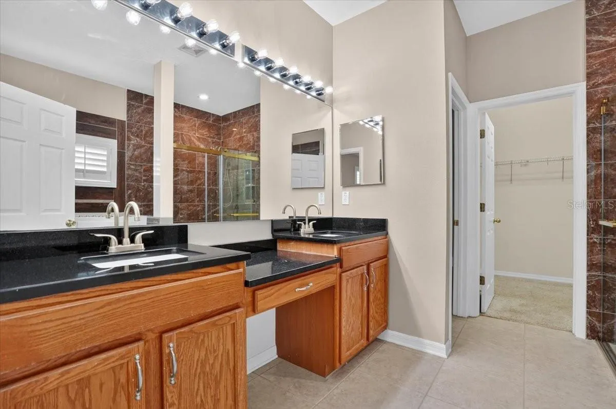 Master bathroom