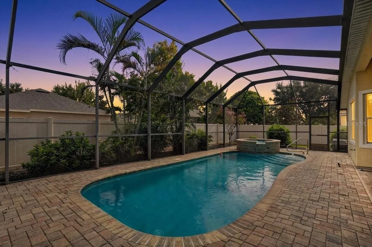 Twilight pool