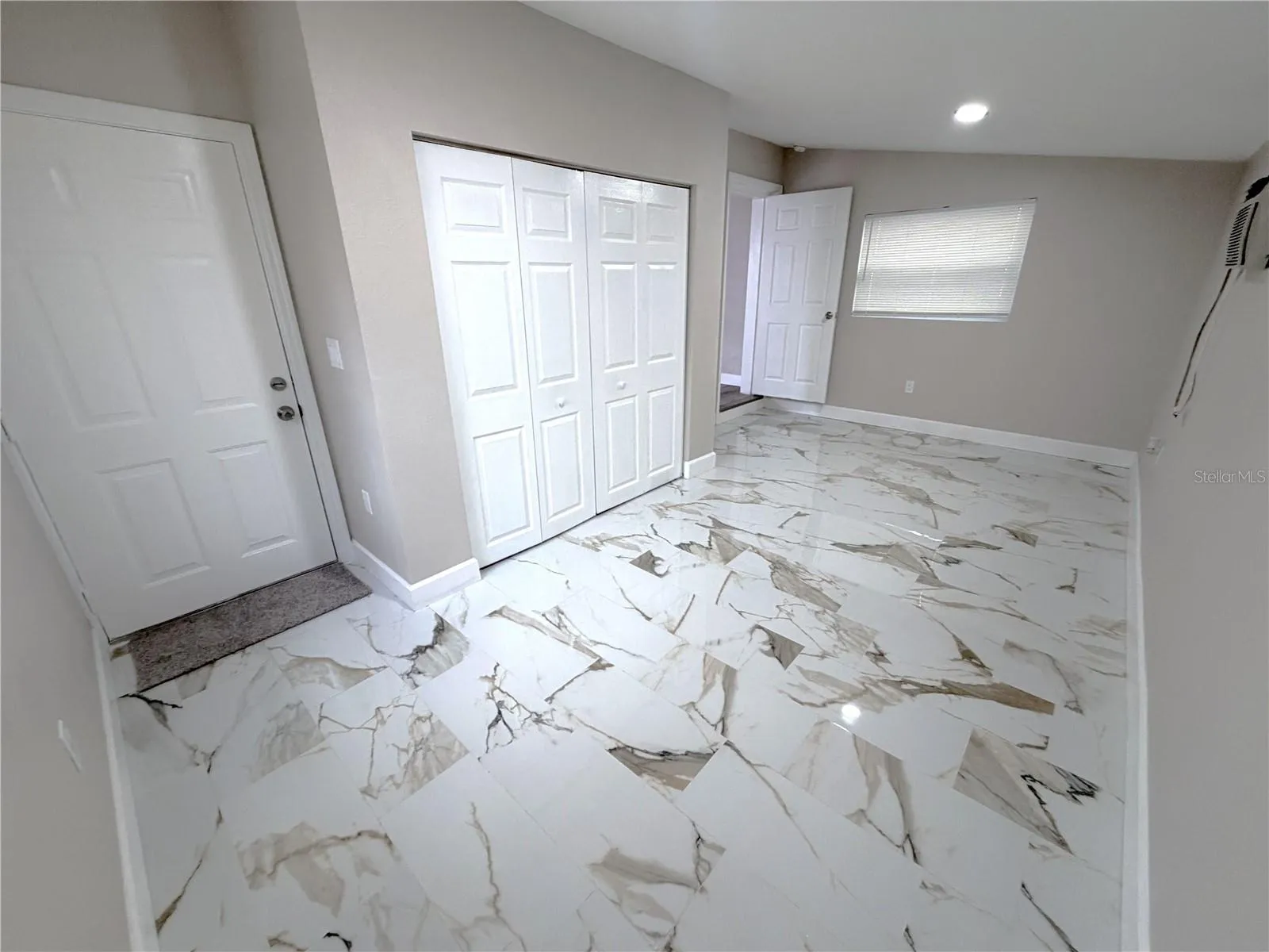 This bedroom offers separate entrance