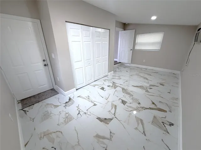 This bedroom offers separate entrance