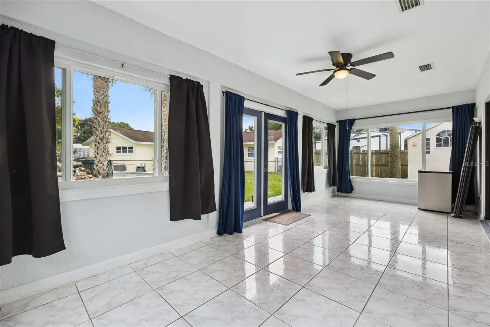 Florida room under AC