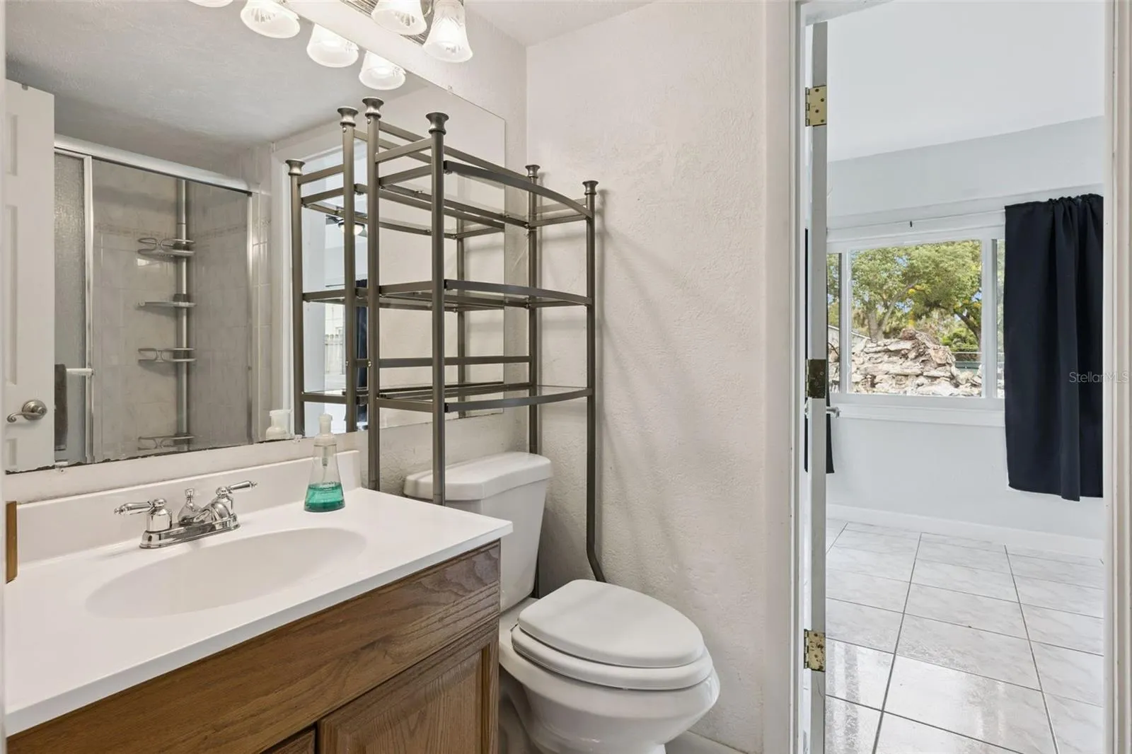 First floor full bathroom