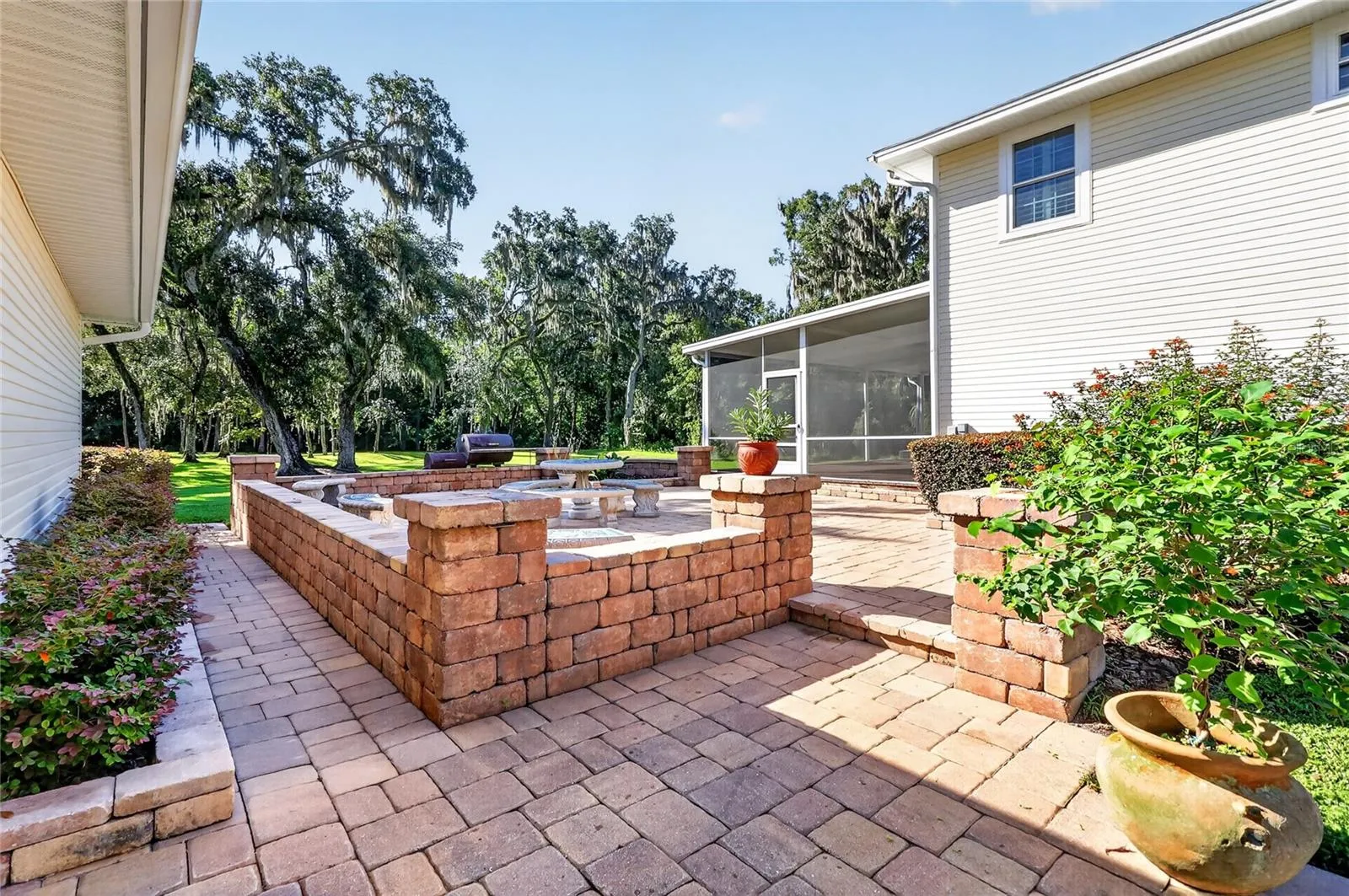 Patio area