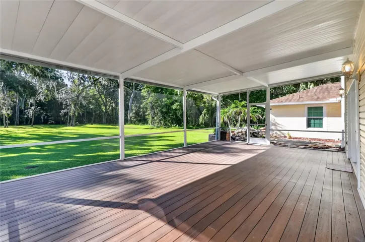 Back screened porch