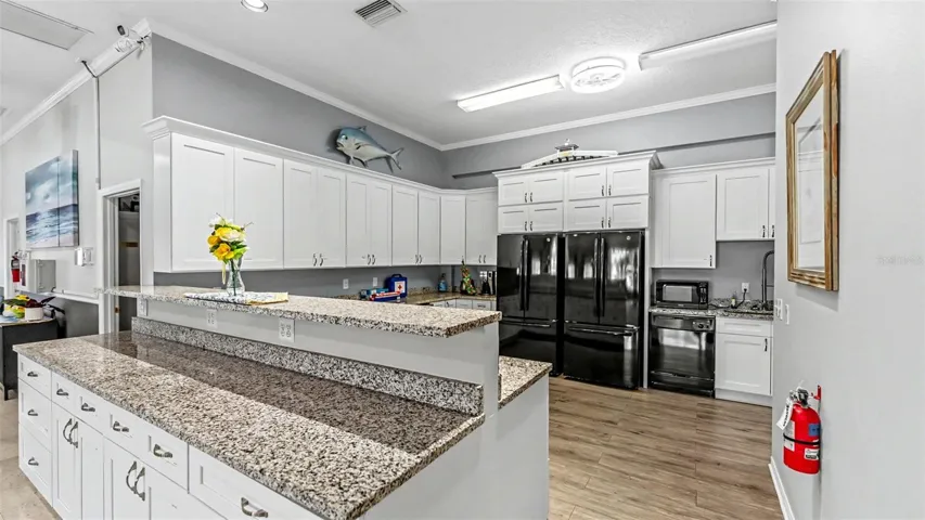 Club house kitchen