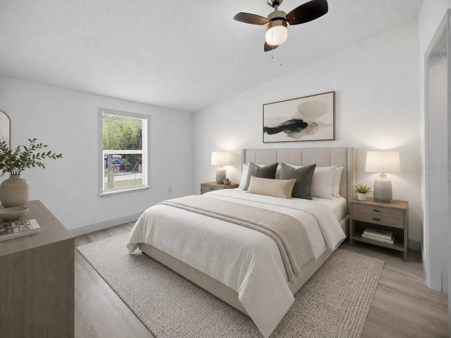 virtually staged bedroom 2