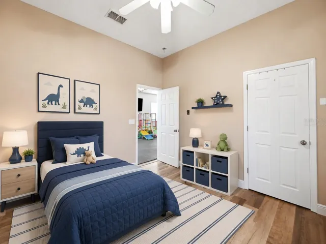bedroom 3 virtually staged
