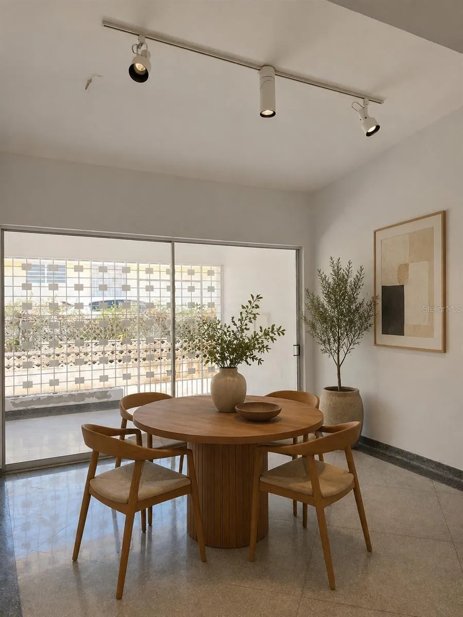 Rendered Dining Room