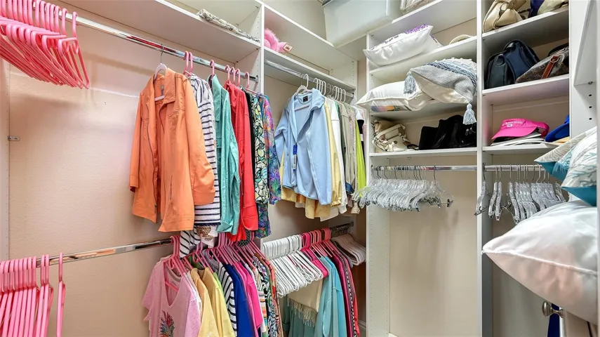 Second walk-in closet in primary