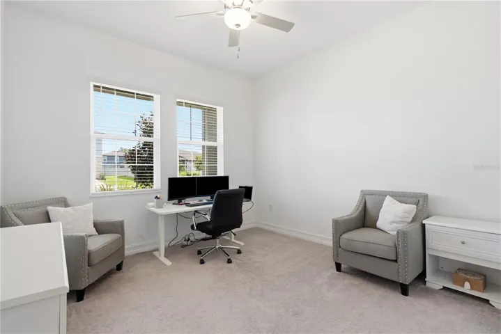 Main floor secondary bedroom