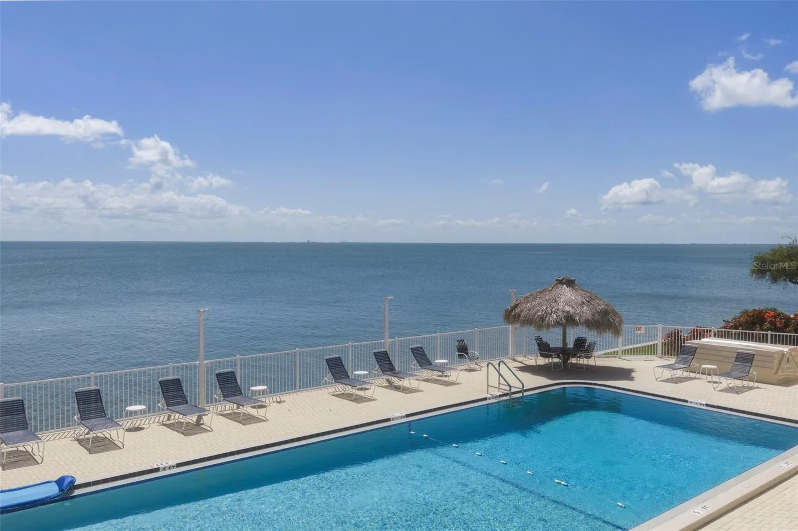 Water front pool
