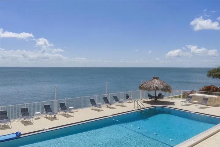 Water front pool
