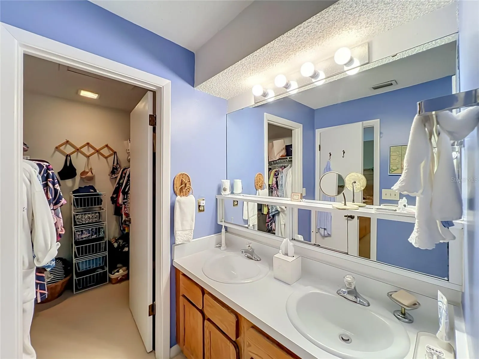 Master Bathroom with Walk-In Closet