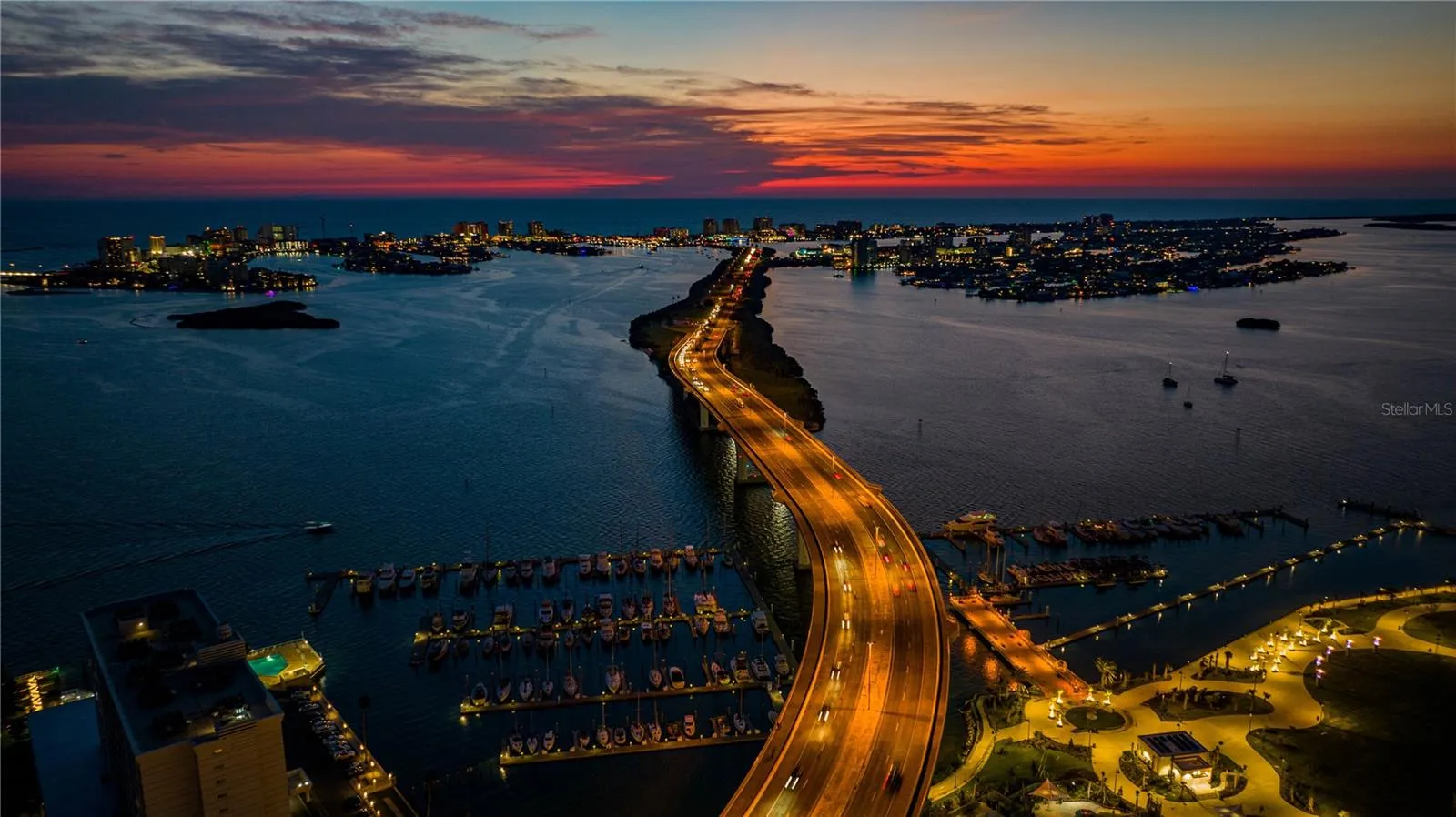Clearwater Memorial Causeway Bridge leading to Clearwater Beach