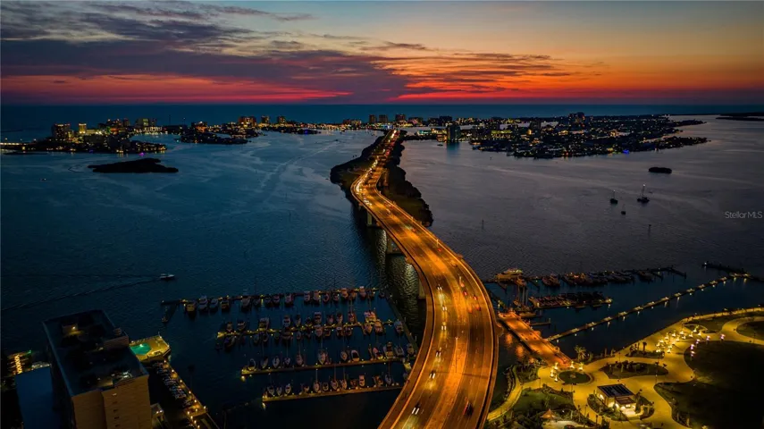 Clearwater Memorial Causeway Bridge leading to Clearwater Beach