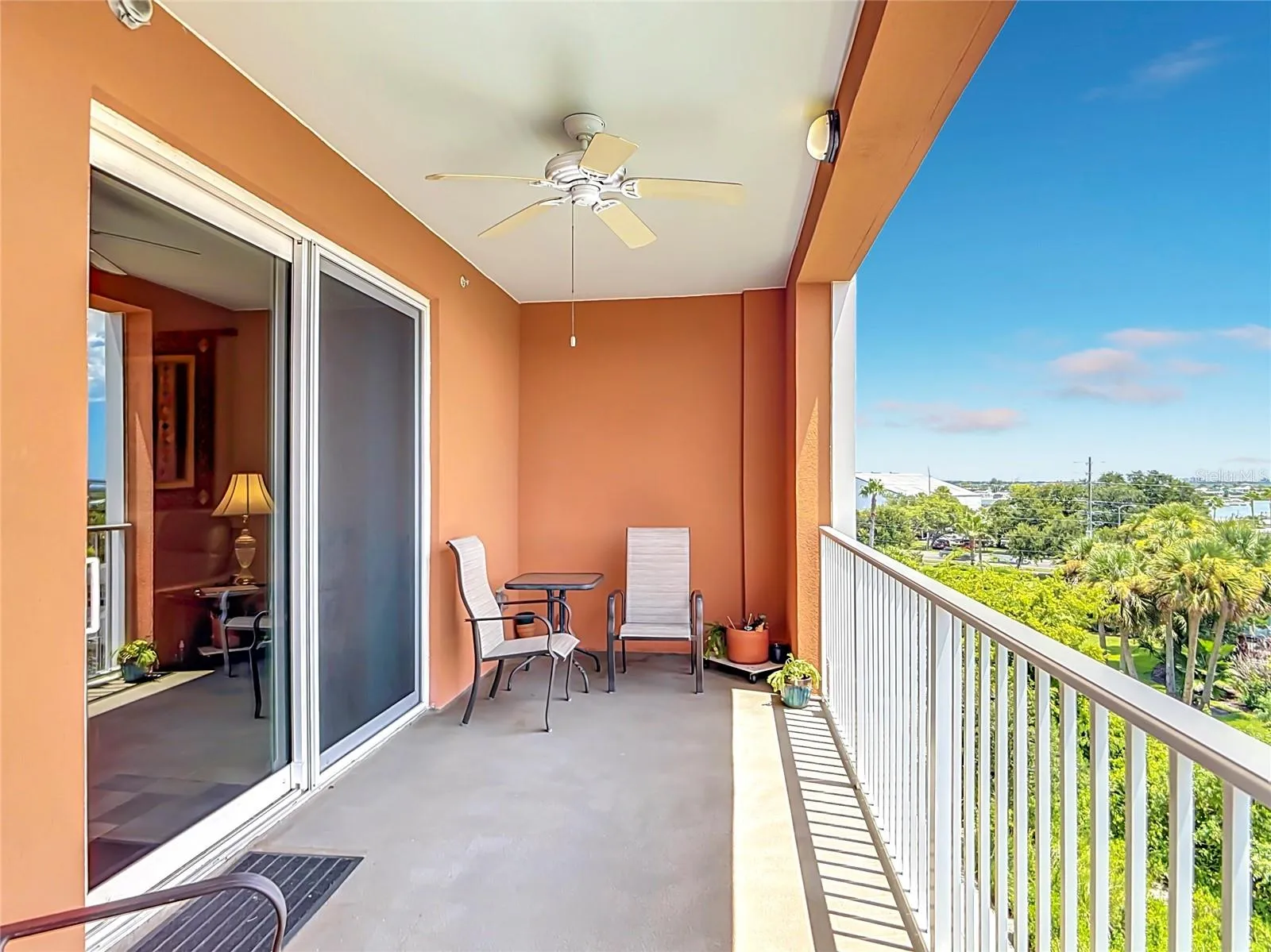 View from Balcony/Primary Bedroom Slider doors