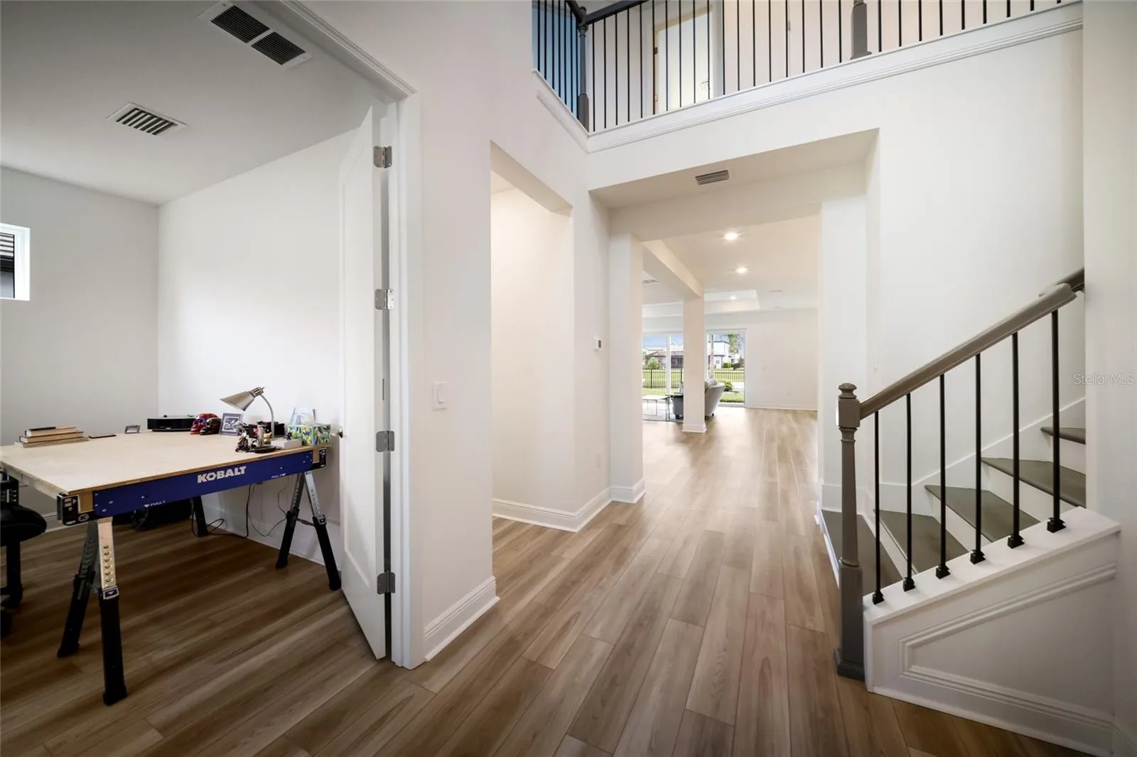 Sightline from Front Door to Backyard