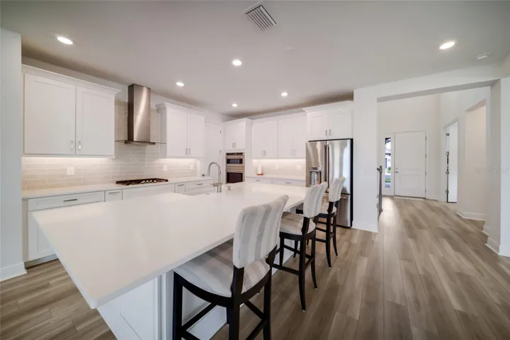 Designer Kitchen and Large Island