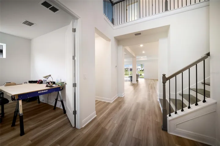 Sightline from Front Door to Backyard