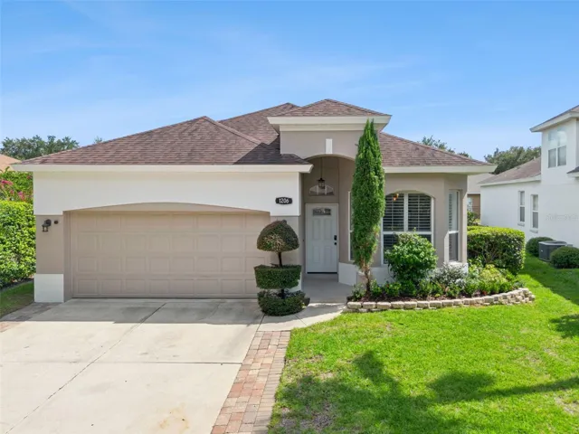 Beautiful curb appeal! Paver accents.  New exterior paint.  Professional landscape.