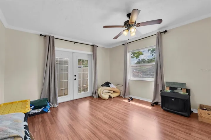 2nd Bedroom that can lead out to the backyard