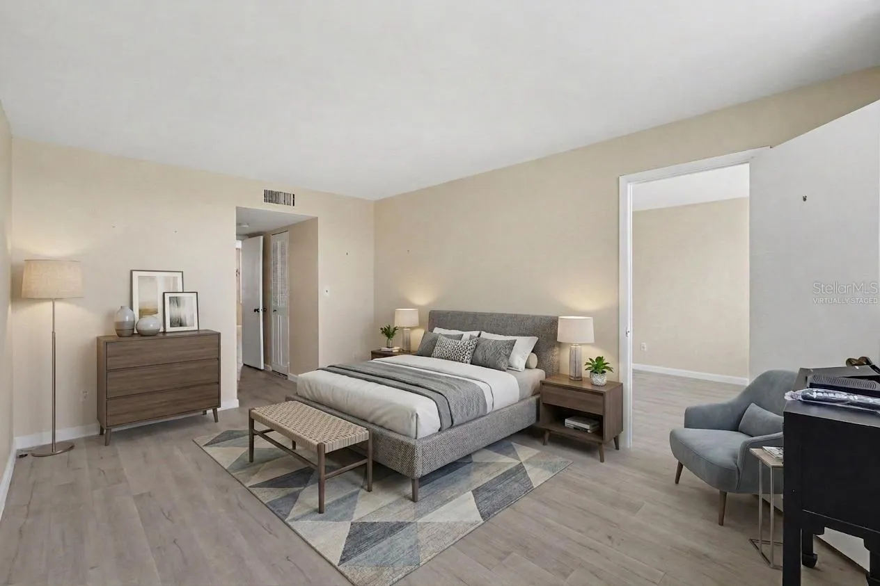 Virtually Staged - Primary Bedroom