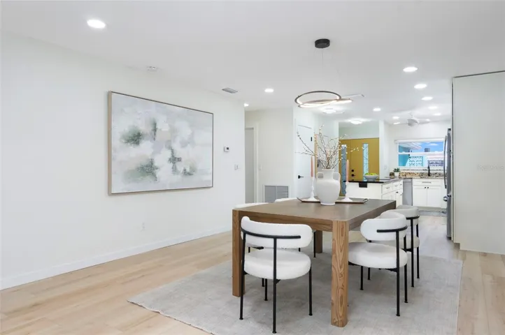 Great Dining area, Kitchen  view