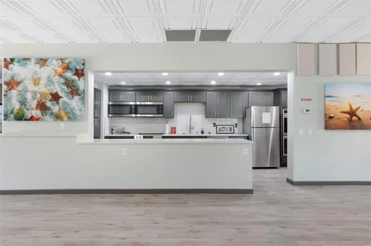 Clubhouse Kitchen is open for community events.