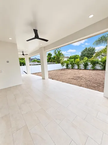 Back patio
