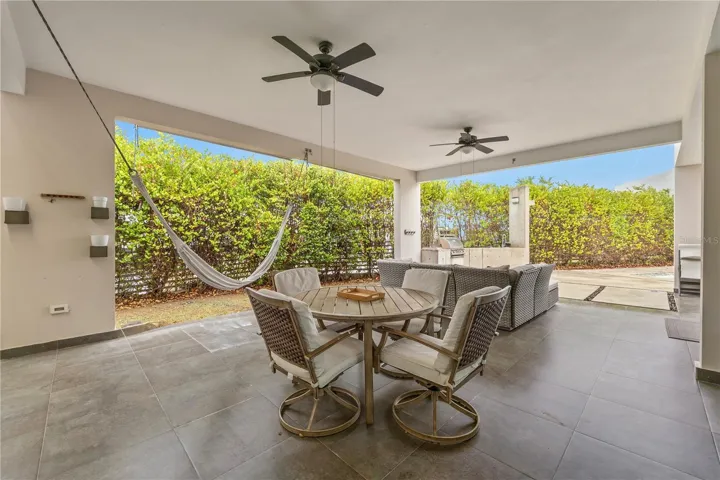 Covered Terrace