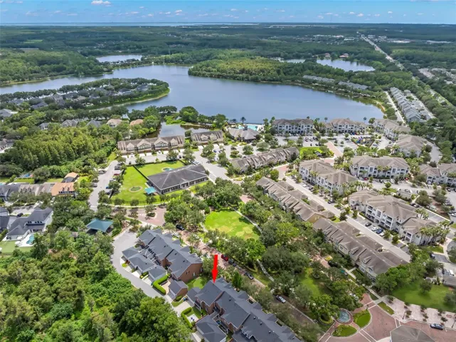 Aerial View including Lake Galt