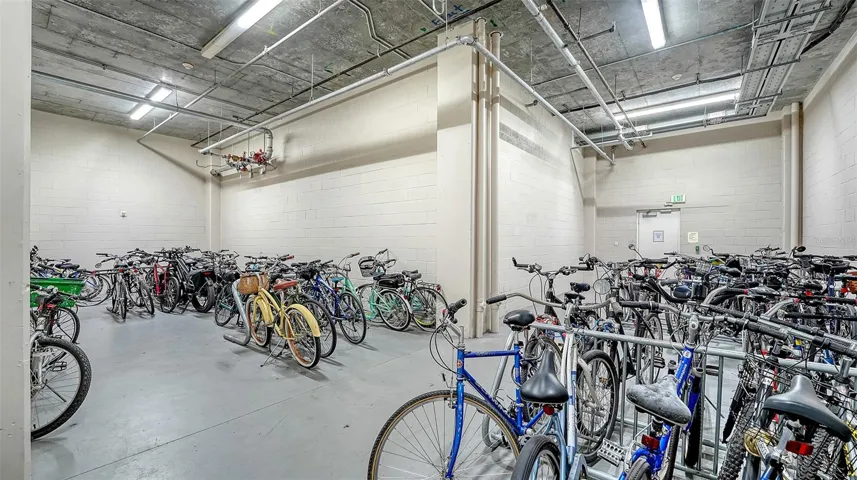Bike and Kayak Storage Room