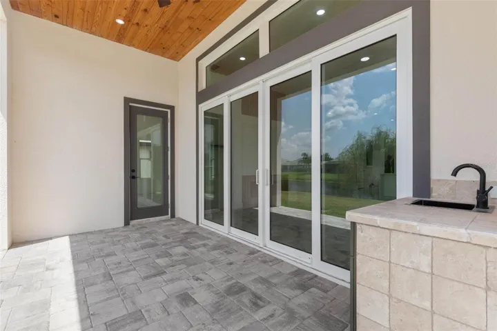 Partial Outdoor Kitchen