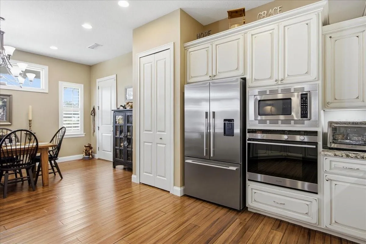 Double Door Refrigerator &amp; Second Oven with Microwave