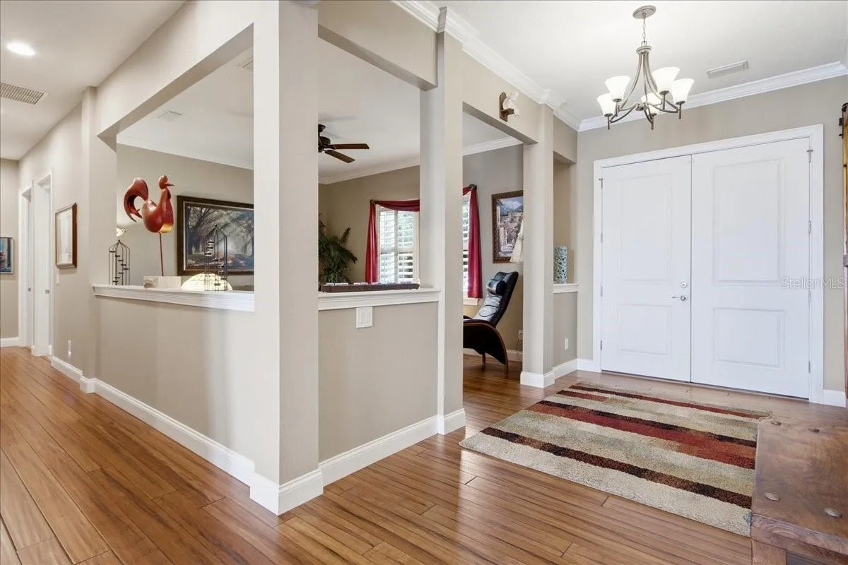 View of Entry Way and Flex Room