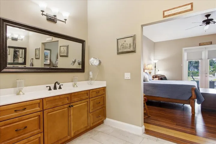 Vanity in Primary En Suite Separate Vanities