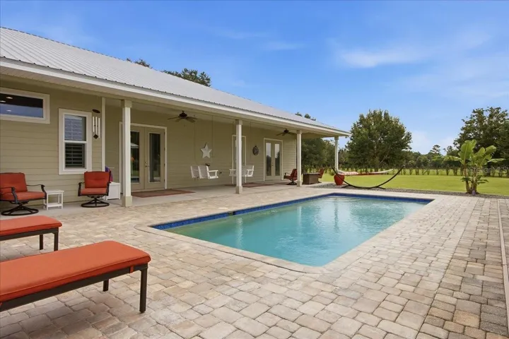 View of Pool and Main House