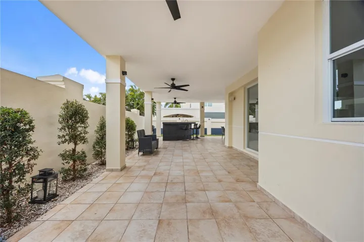Covered Terrace