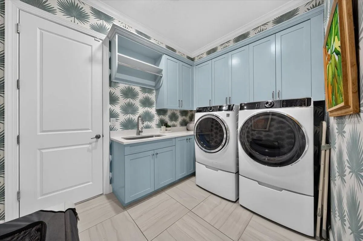 Even the Laundry Room!!